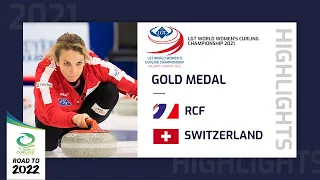 Highlights of RCF v Switzerland - Gold medal - LGT World Women's Curling Championship 2021