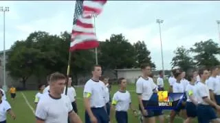 Naval Academy midshipmen remember 9/11 victims