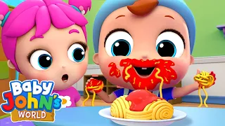 Yum Yum Spaghetti (Table Manners) + More Playtime Songs & Nursery Rhymes by Baby John’s World