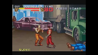Final Fight 3 (SNES) - Longplay with Guy - 1995