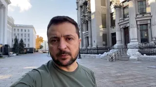 Реакція Зеленського на масовий обстріл України