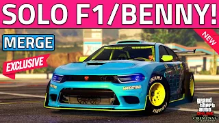 The Only SOLO F1/ BENNY WHEEL Merge Glitch Any Car To Car in GTA 5! How to Put F1 Rims Tires Glitch