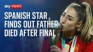 Women's World Cup: Spain's match-winner found out after game her father had died