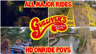 Gulliver's Land Milton Keynes - All Major Rides OnRide POVs