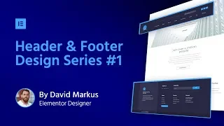 WordPress Header & Footer Design #1: Business Website