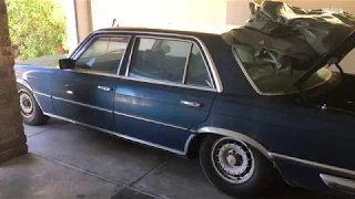 Will it start? Mercedes 450SEL 6.9 barn find, left to rot for 12 years! VIN: 000018