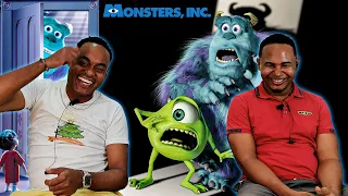 VIENDO POR PRIMERA VEZ MONSTER INC (2001) pelicula REACCION