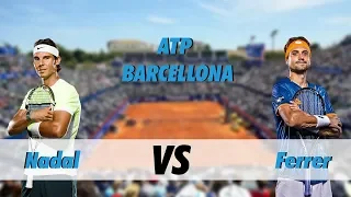 Rafael Nadal vs David Ferrer atp Barcellona 2019 (highlights 4k)