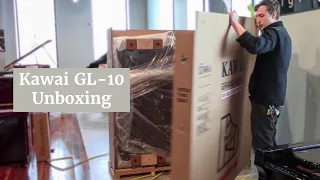 Unboxing a Kawai GL10 Grand Piano | Unboxing and Overview | Family Piano Co.