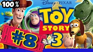 Disney's Toy Story 3 Walkthrough Part 8 - 100% (PS3, X360, Wii) Level 8 - Haunted Bakery (Ending)