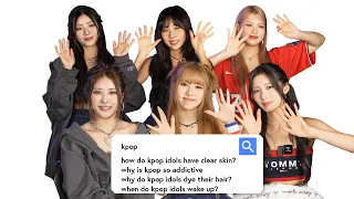 Kpop Idols Answer the Most Searched Questions about Kpop Idols (ft. PURPLE KISS)