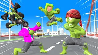 Scary Teacher 3d Hero Nickhulk Vlad & Tani Troll Miss T And Hello Neighbor With Zombie Funny Gaming