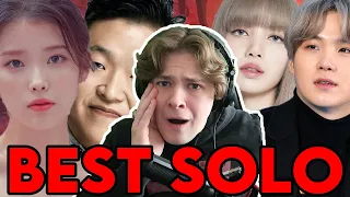 NON K-POP Fan Reacts to Best KPOP SOLO Songs (2012 - 2022) Updated