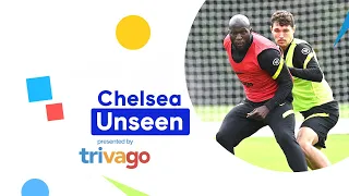 "I’ll Teach All Of You How To Score!” | Lukaku, Mount & James Shooting Competition | Chelsea Unseen