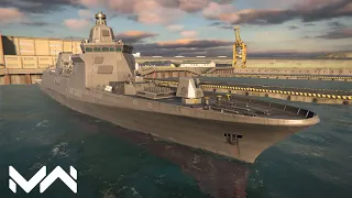 TF-2000 - New OP Destoryer from Turkey  - Modern Warships Gameplay