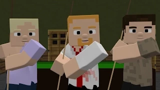 Shaun Of The Dead Don't Stop Me Now Scene in Minecraft