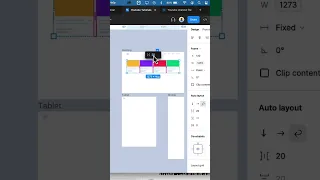 Responsive design layout with figma variable and auto layout wrap.