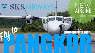 Flying to Pangkor on a SKS Airways Twin Otter! #TwinOtter #SKSairways #Pangkor #FlightReview