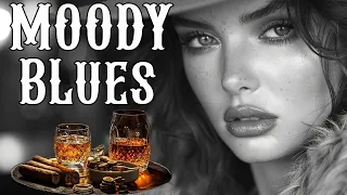 Moody Blues -  Relaxing Blues Music for Work and Relax | Delicate Blues Guitar & Whiskey