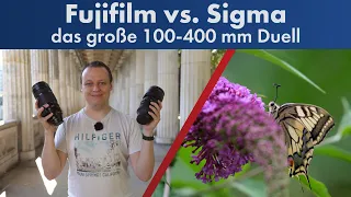 Sigma 100-400 mm DG DN OS für Fujifilm X | Tele-Zoom-Objektiv im Test und Vergleich [Deutsch]