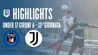 Highlights Pisa-Juventus U17 A-B, 12^ giornata stagione 2023-24