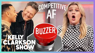 7 Times Kelly Clarkson Got Competitive AF! Ft. Blake Shelton & Melissa McCarthy | Digital Exclusive