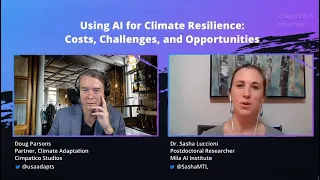 Using AI for Climate Resilience: Costs, Challenges, and Opportunities