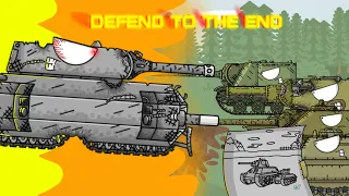 Defend to the end - cartoon about tanks