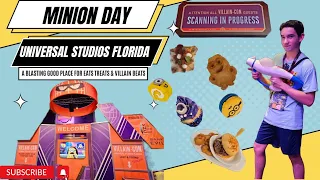 NEW RIDE! Villain-Con Minion Blast, Minions Cafe, Bake My Day Food Review Universal Studios Orlando