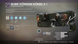 Destiny 2#1073 NEWS | Bube Königin König 3 "GOD ROLL" | Wochenloot | Titan😍 [HD][PS4]