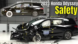 2023 Honda Odyssey Rated POOR in Rear Seat Crash Test