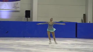 13th Santa Claus Cup 2019: Francesca Bocconi(ITA) - FS Junior Ladies Free Skating