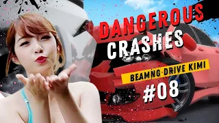 BeamNG Drive - Hydroplane and Icy Crashes  - Insurance Case #7