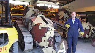 First World War Renault FT Getting Ready to Move