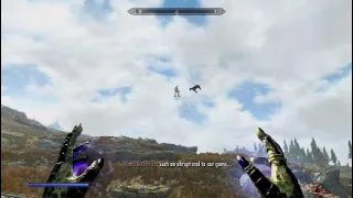 Skyrim: Ghost Dragon Steals my Horse and Giant