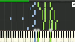 Aerosmith - I Don't Want To Miss a Thing - synthesia tutorial