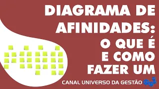 DIAGRAMA DE AFINIDADES - O QUE É, E COMO FAZER UM