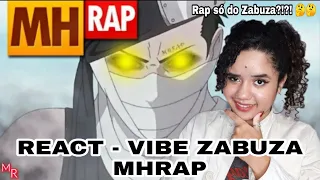 REACT - VIBE ZABUZA 💨 (Animes) | Style Trap | Prod. Ihaksi | MHRAP