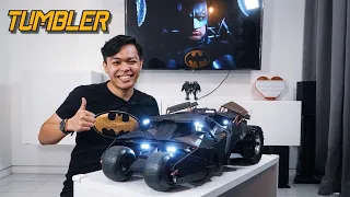 Hot Toys 1/6 TUMBLER Batmobile 2.0 The Dark Knight Unboxing & Review! | Adib Eyzmir