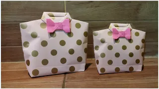 easy gift wrapping ideas - gift packing shirt style