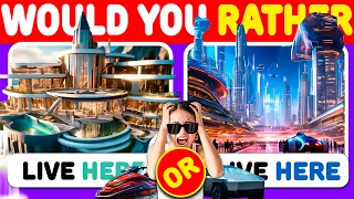 WOULD YOU RATHER ? | Super Luxury Edition 💎💸💰50 Questions! #wouldyourather #quiz #challenge