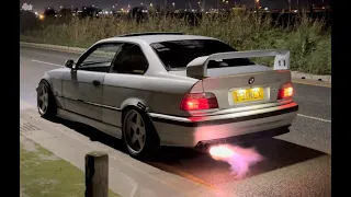 E36 2.5 exhaust flames, pops and bangs, backfire, Headers X-Pipe