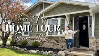 HOME TOUR! 2023 || Our First Home, Then & Now || It’s all about to change…