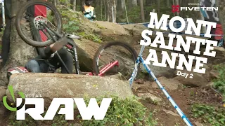 PURE BIKE SMASHING! Mont-Sainte-Anne World Cup Downhill - VITAL RAW