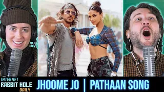 Jhoome Jo | Pathaan Song REACTION! | Shah Rukh Khan, Deepika Padukone