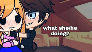 (Mujeriego) meme gacha life FNAF {Elizabeth X Gabriel}