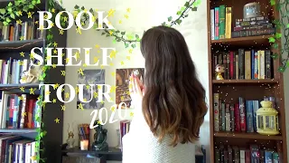 BOOKSHELF TOUR 2020 // exploring my little library