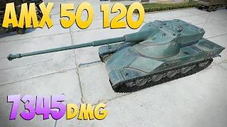 AMX 50 120 - 5 Frags 7.3K Damage - Was once unreal! - World Of Tanks