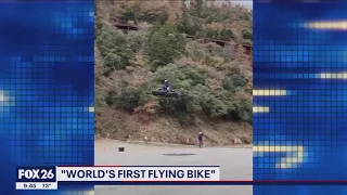 First "flying bike" in the world released in Japan