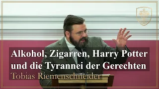 Alkohol, Zigarren, Harry Potter und die Tyrannei der Gerechten - Tobias Riemenschneider